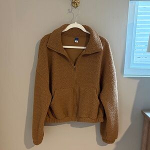 Old Navy Brown Sherpa Jacket